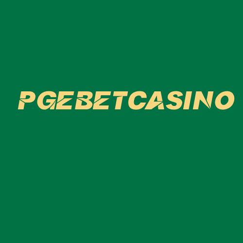 Logo da PGEBETCASINO