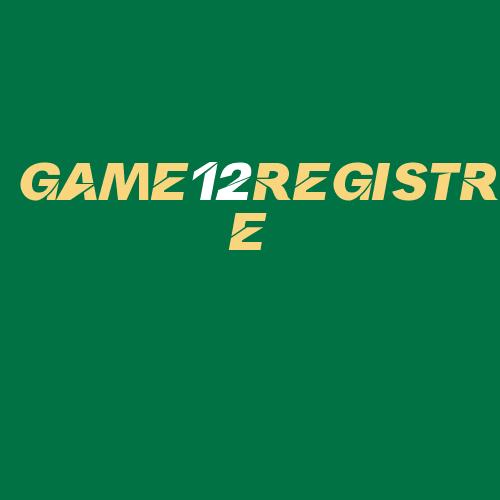 Logo da GAME12REGISTRE